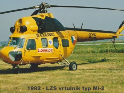 30 LET LETECKÉ ZÁCHRANNÉ SLUŽBY NA JIHOČESKÉM NEBI - DÍL PRVNÍ 1991-1994